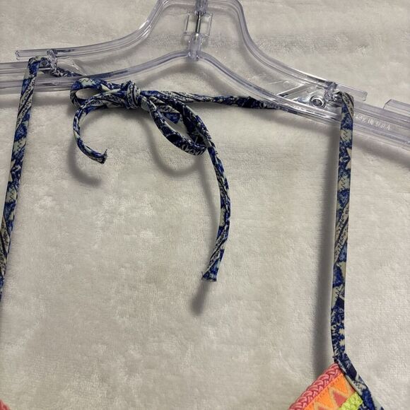 Victoria's Secret The Fabulous Padded Molded Push Up Underwire Swim Top Size 34C - Picture 3 of 13